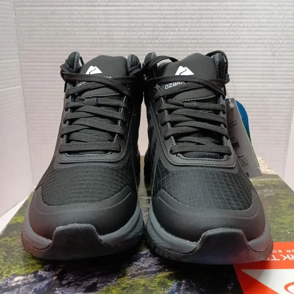 Men’s size 7 Ozark Trail Tech Hiker Waterproof Boots‎ Black